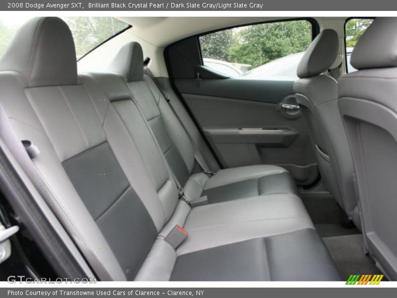 Brilliant Black Crystal Pearl / Dark Slate Gray/Light Slate Gray 2008 Dodge Avenger SXT