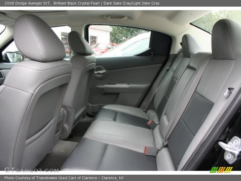 Brilliant Black Crystal Pearl / Dark Slate Gray/Light Slate Gray 2008 Dodge Avenger SXT