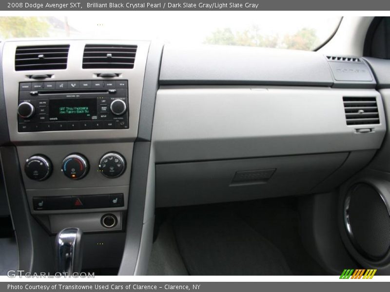 Brilliant Black Crystal Pearl / Dark Slate Gray/Light Slate Gray 2008 Dodge Avenger SXT