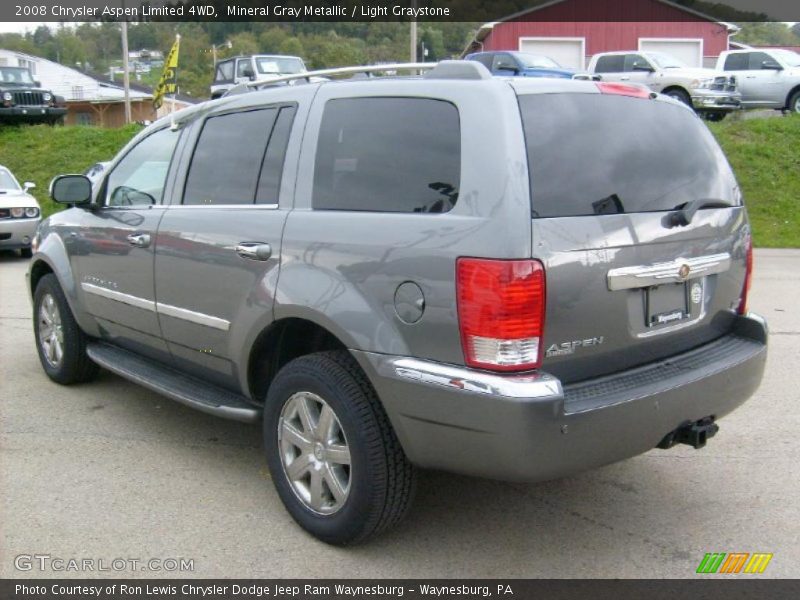 Mineral Gray Metallic / Light Graystone 2008 Chrysler Aspen Limited 4WD