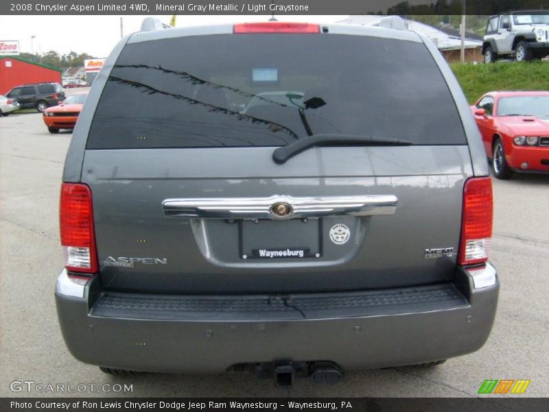 Mineral Gray Metallic / Light Graystone 2008 Chrysler Aspen Limited 4WD