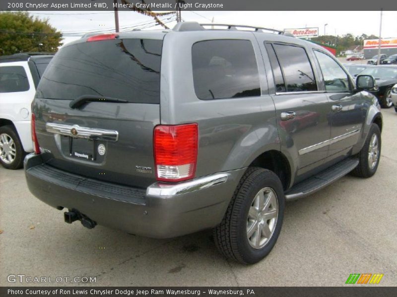 Mineral Gray Metallic / Light Graystone 2008 Chrysler Aspen Limited 4WD