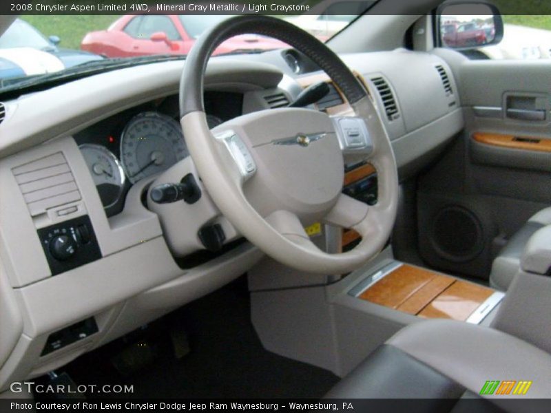 Mineral Gray Metallic / Light Graystone 2008 Chrysler Aspen Limited 4WD
