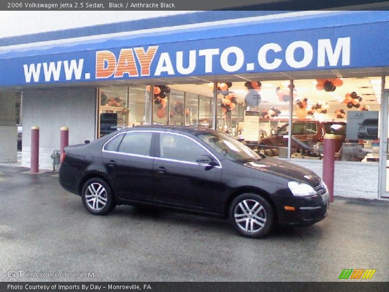 Black / Anthracite Black 2006 Volkswagen Jetta 2.5 Sedan