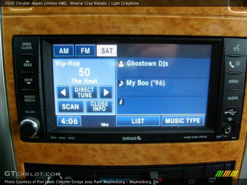 Mineral Gray Metallic / Light Graystone 2008 Chrysler Aspen Limited 4WD