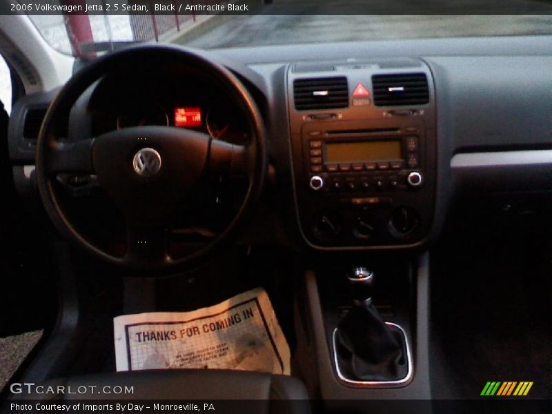Black / Anthracite Black 2006 Volkswagen Jetta 2.5 Sedan