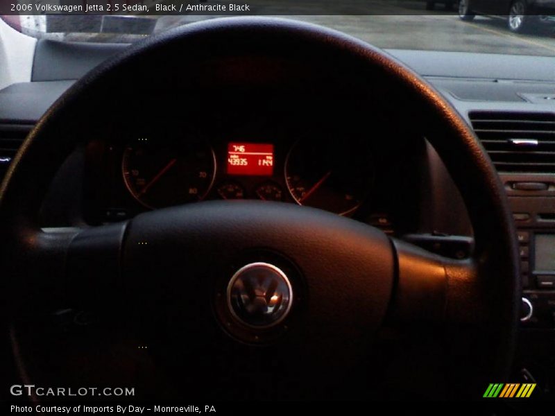 Black / Anthracite Black 2006 Volkswagen Jetta 2.5 Sedan