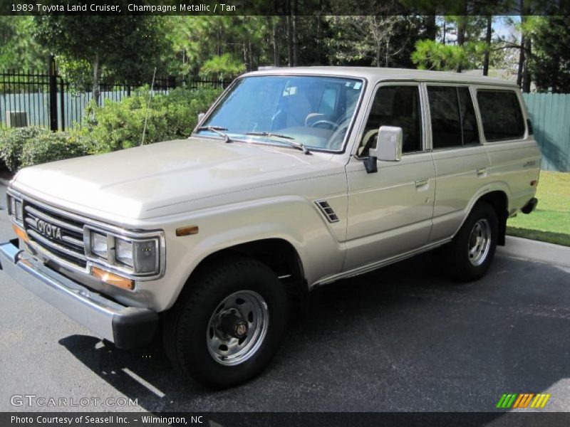 Champagne Metallic / Tan 1989 Toyota Land Cruiser