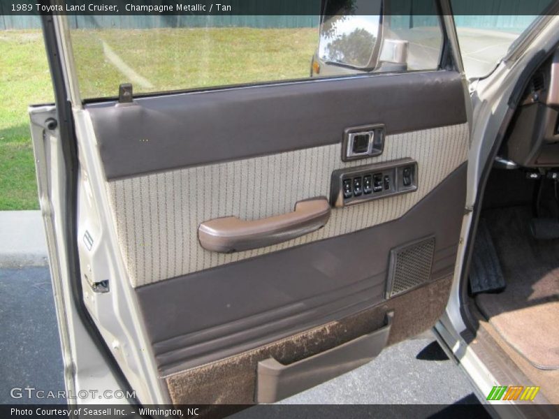 Champagne Metallic / Tan 1989 Toyota Land Cruiser