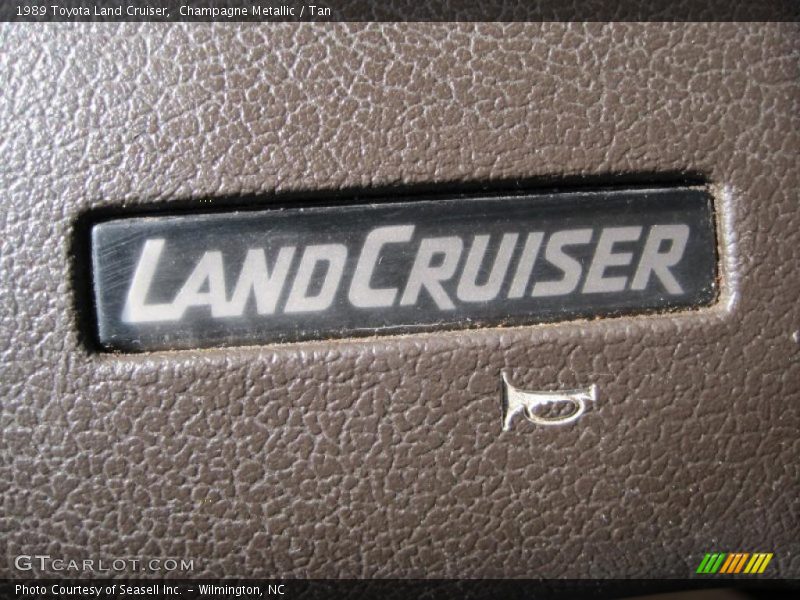 Champagne Metallic / Tan 1989 Toyota Land Cruiser