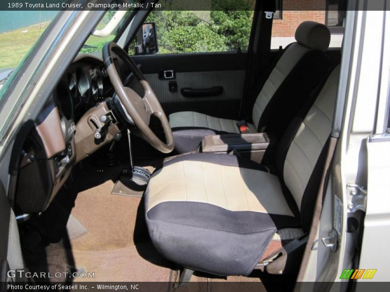 Champagne Metallic / Tan 1989 Toyota Land Cruiser