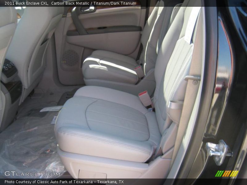 Carbon Black Metallic / Titanium/Dark Titanium 2011 Buick Enclave CXL