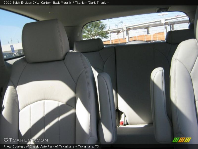 Carbon Black Metallic / Titanium/Dark Titanium 2011 Buick Enclave CXL