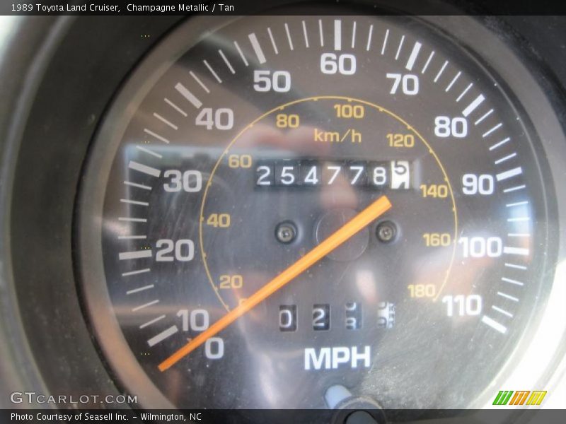 Champagne Metallic / Tan 1989 Toyota Land Cruiser