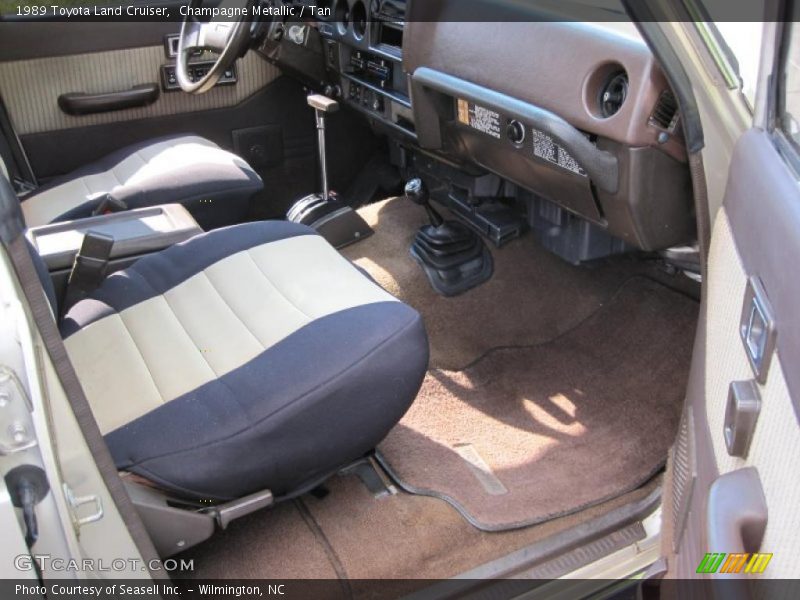 Champagne Metallic / Tan 1989 Toyota Land Cruiser