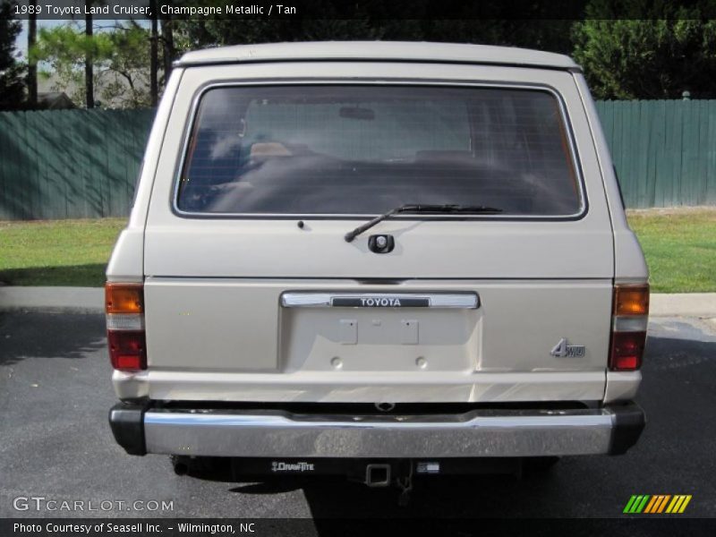 Champagne Metallic / Tan 1989 Toyota Land Cruiser