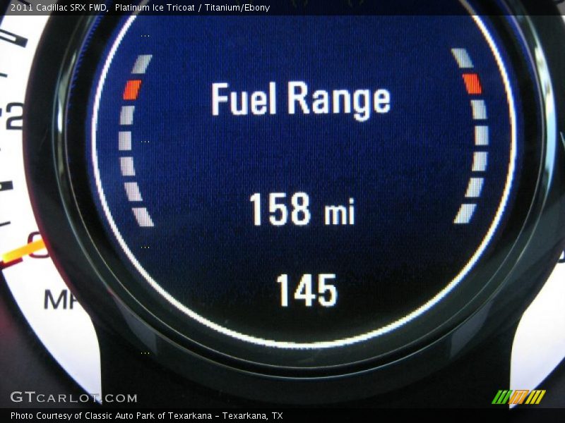 Platinum Ice Tricoat / Titanium/Ebony 2011 Cadillac SRX FWD