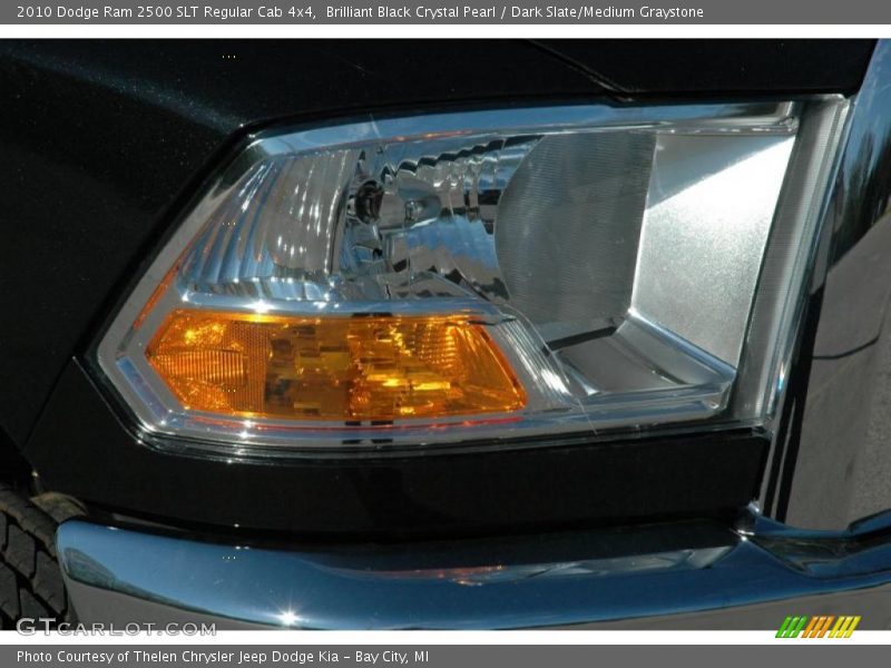 Brilliant Black Crystal Pearl / Dark Slate/Medium Graystone 2010 Dodge Ram 2500 SLT Regular Cab 4x4