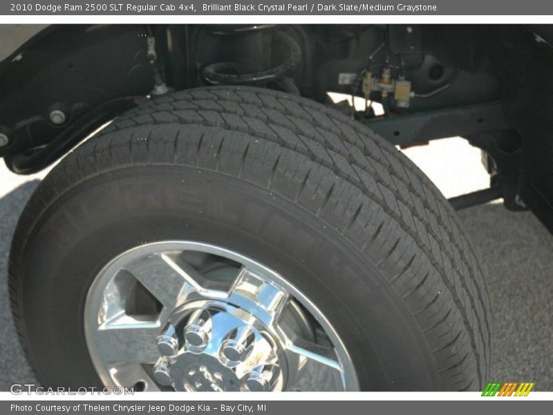 Brilliant Black Crystal Pearl / Dark Slate/Medium Graystone 2010 Dodge Ram 2500 SLT Regular Cab 4x4