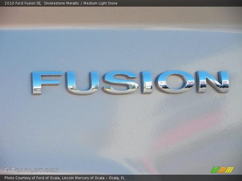 Smokestone Metallic / Medium Light Stone 2010 Ford Fusion SE