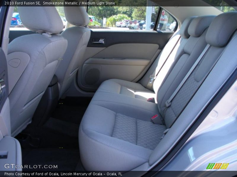 Smokestone Metallic / Medium Light Stone 2010 Ford Fusion SE