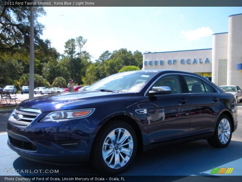 Kona Blue / Light Stone 2011 Ford Taurus Limited