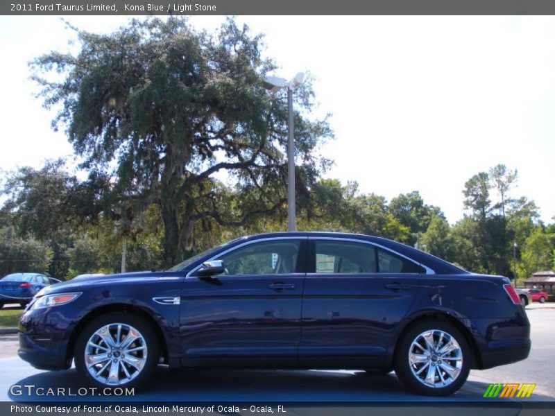 Kona Blue / Light Stone 2011 Ford Taurus Limited