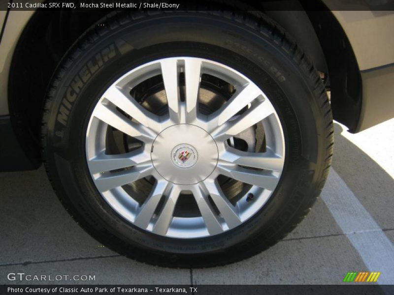 Mocha Steel Metallic / Shale/Ebony 2011 Cadillac SRX FWD