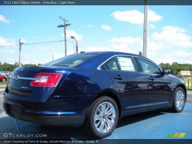 Kona Blue / Light Stone 2011 Ford Taurus Limited