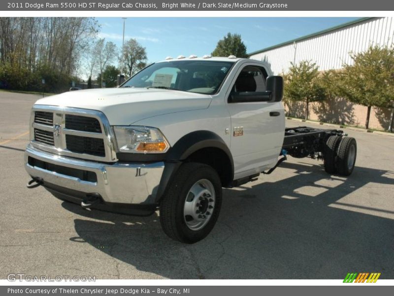 Bright White / Dark Slate/Medium Graystone 2011 Dodge Ram 5500 HD ST Regular Cab Chassis