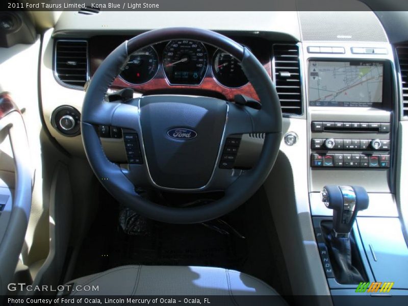 Kona Blue / Light Stone 2011 Ford Taurus Limited