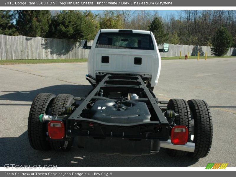 Bright White / Dark Slate/Medium Graystone 2011 Dodge Ram 5500 HD ST Regular Cab Chassis