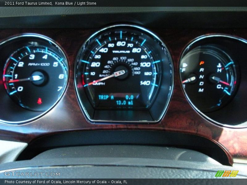 Kona Blue / Light Stone 2011 Ford Taurus Limited