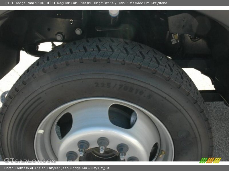 Bright White / Dark Slate/Medium Graystone 2011 Dodge Ram 5500 HD ST Regular Cab Chassis