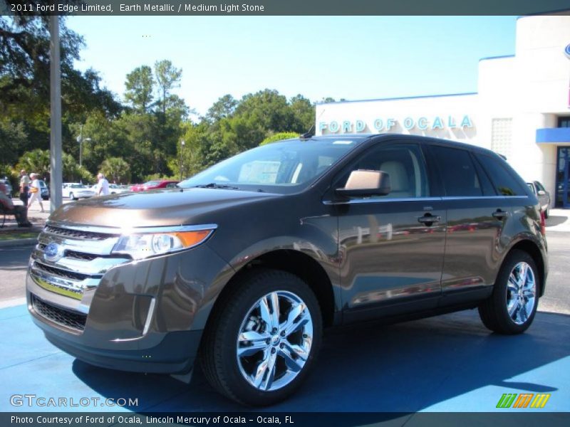 Earth Metallic / Medium Light Stone 2011 Ford Edge Limited