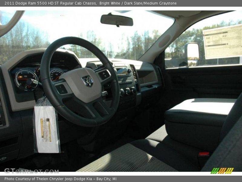 Bright White / Dark Slate/Medium Graystone 2011 Dodge Ram 5500 HD ST Regular Cab Chassis