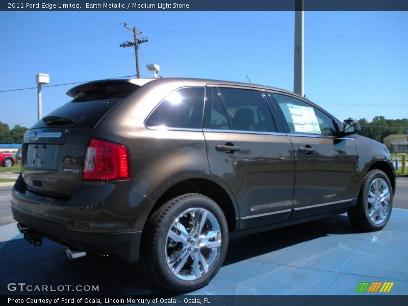 Earth Metallic / Medium Light Stone 2011 Ford Edge Limited