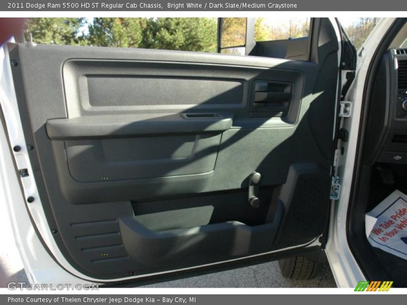 Bright White / Dark Slate/Medium Graystone 2011 Dodge Ram 5500 HD ST Regular Cab Chassis