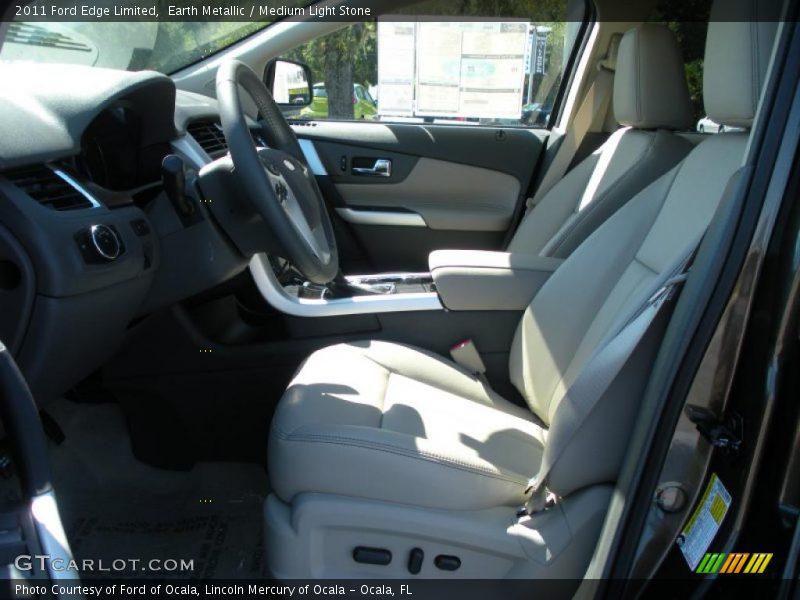 Earth Metallic / Medium Light Stone 2011 Ford Edge Limited