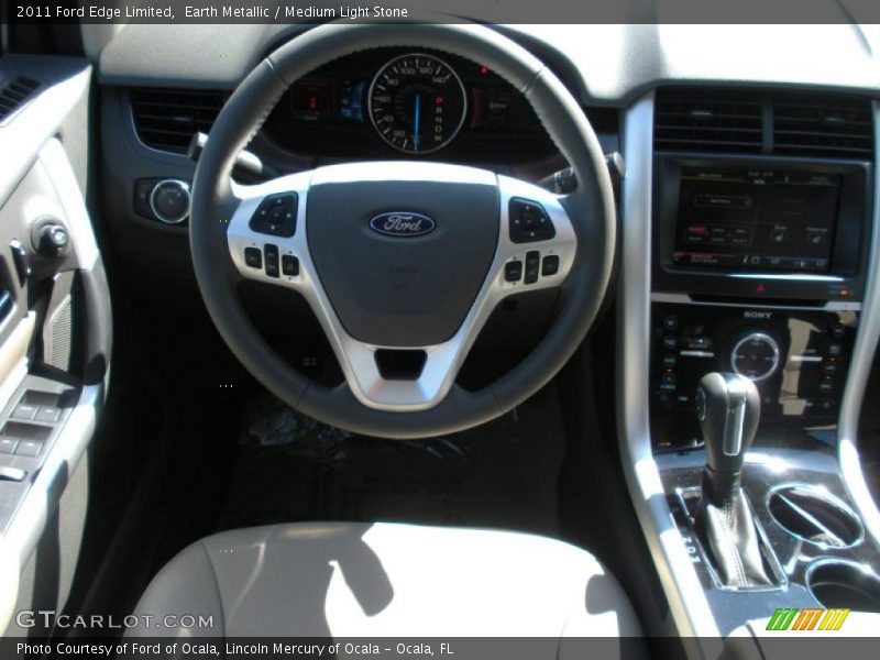 Earth Metallic / Medium Light Stone 2011 Ford Edge Limited