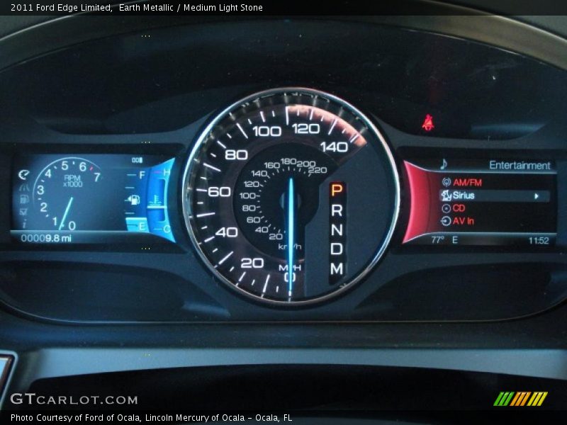  2011 Edge Limited Limited Gauges