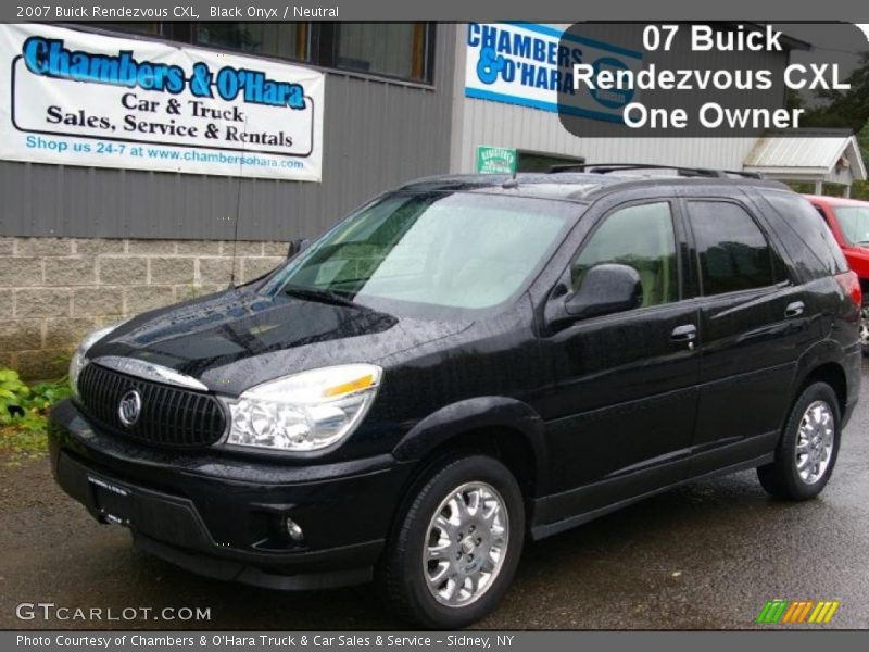 Black Onyx / Neutral 2007 Buick Rendezvous CXL