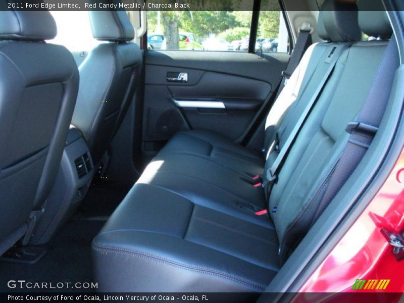 Red Candy Metallic / Charcoal Black 2011 Ford Edge Limited