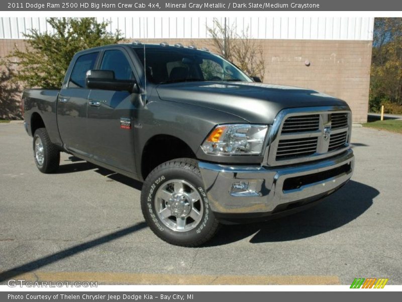 Mineral Gray Metallic / Dark Slate/Medium Graystone 2011 Dodge Ram 2500 HD Big Horn Crew Cab 4x4
