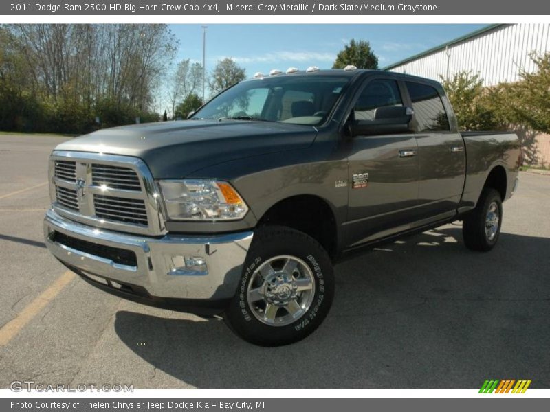 Mineral Gray Metallic / Dark Slate/Medium Graystone 2011 Dodge Ram 2500 HD Big Horn Crew Cab 4x4