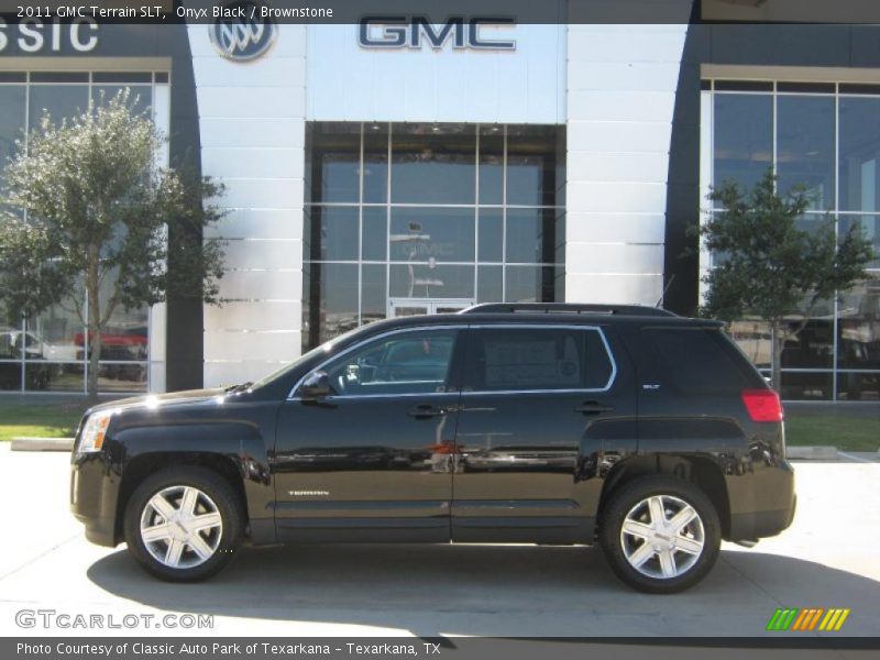 Onyx Black / Brownstone 2011 GMC Terrain SLT