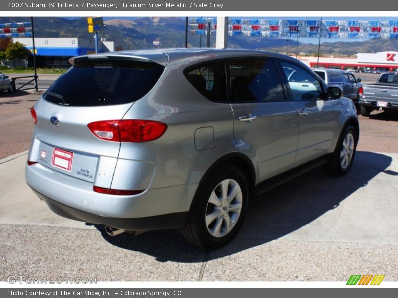 Titanium Silver Metallic / Slate Gray 2007 Subaru B9 Tribeca 7 Passenger