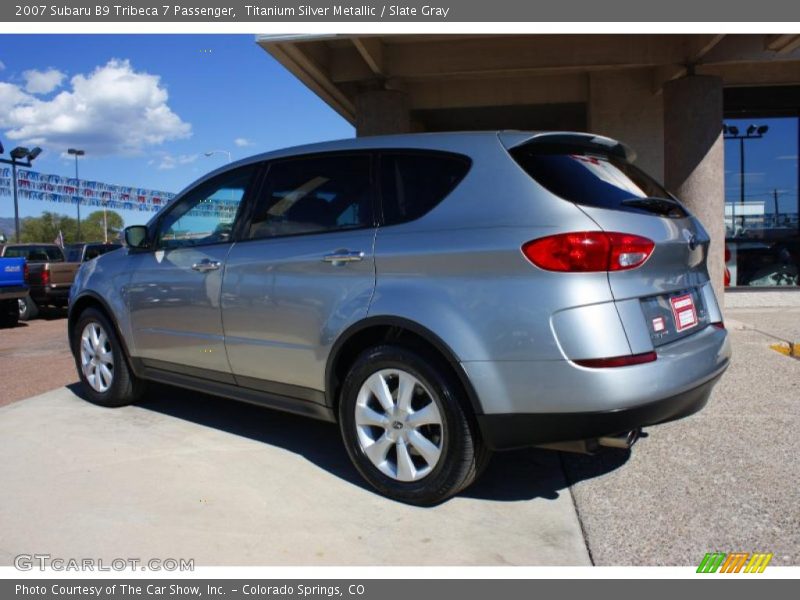 Titanium Silver Metallic / Slate Gray 2007 Subaru B9 Tribeca 7 Passenger
