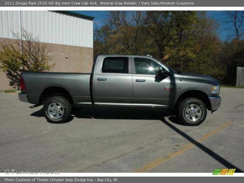 Mineral Gray Metallic / Dark Slate/Medium Graystone 2011 Dodge Ram 2500 HD Big Horn Crew Cab 4x4