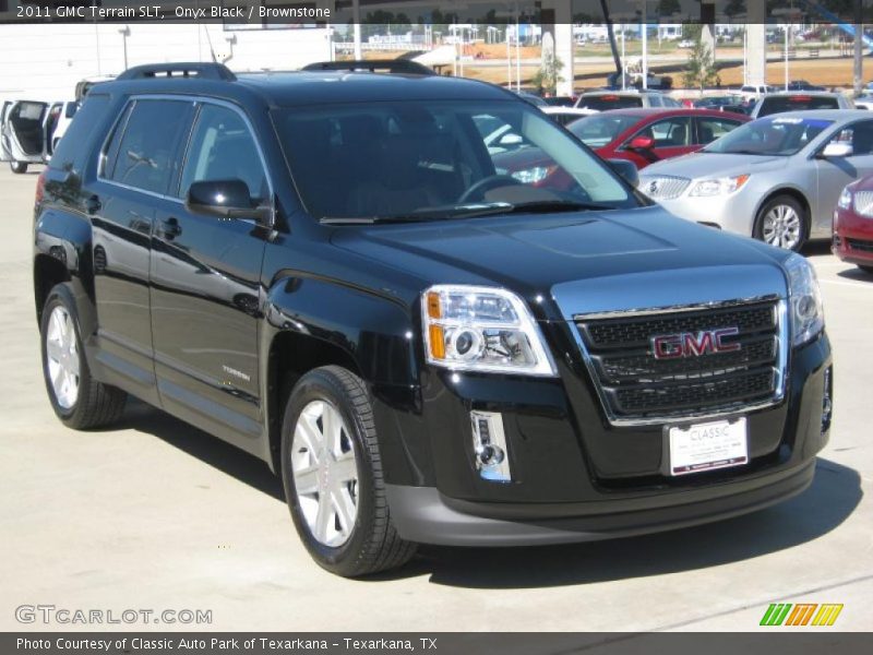 Onyx Black / Brownstone 2011 GMC Terrain SLT